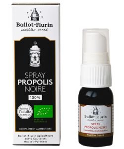 Spray Propolis Noire française BIO, 15 ml